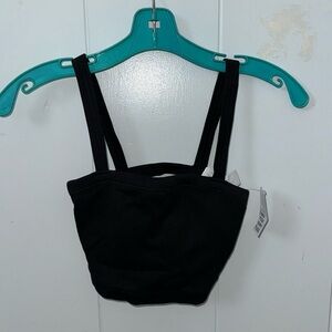 Hollister black crop top Size XS